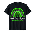 End Stigma Mental Health Matters T-Shirt - Custom Art Print Unisex - T-Shirt, Sweatshirt, Hoodie