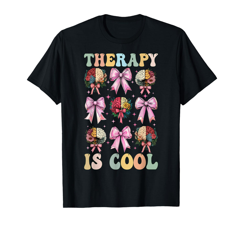 Therapy Is Mental Health T-Shirt - Casual Everyday Wear Men Women - T-Shirt, Sweatshirt, Hoodie