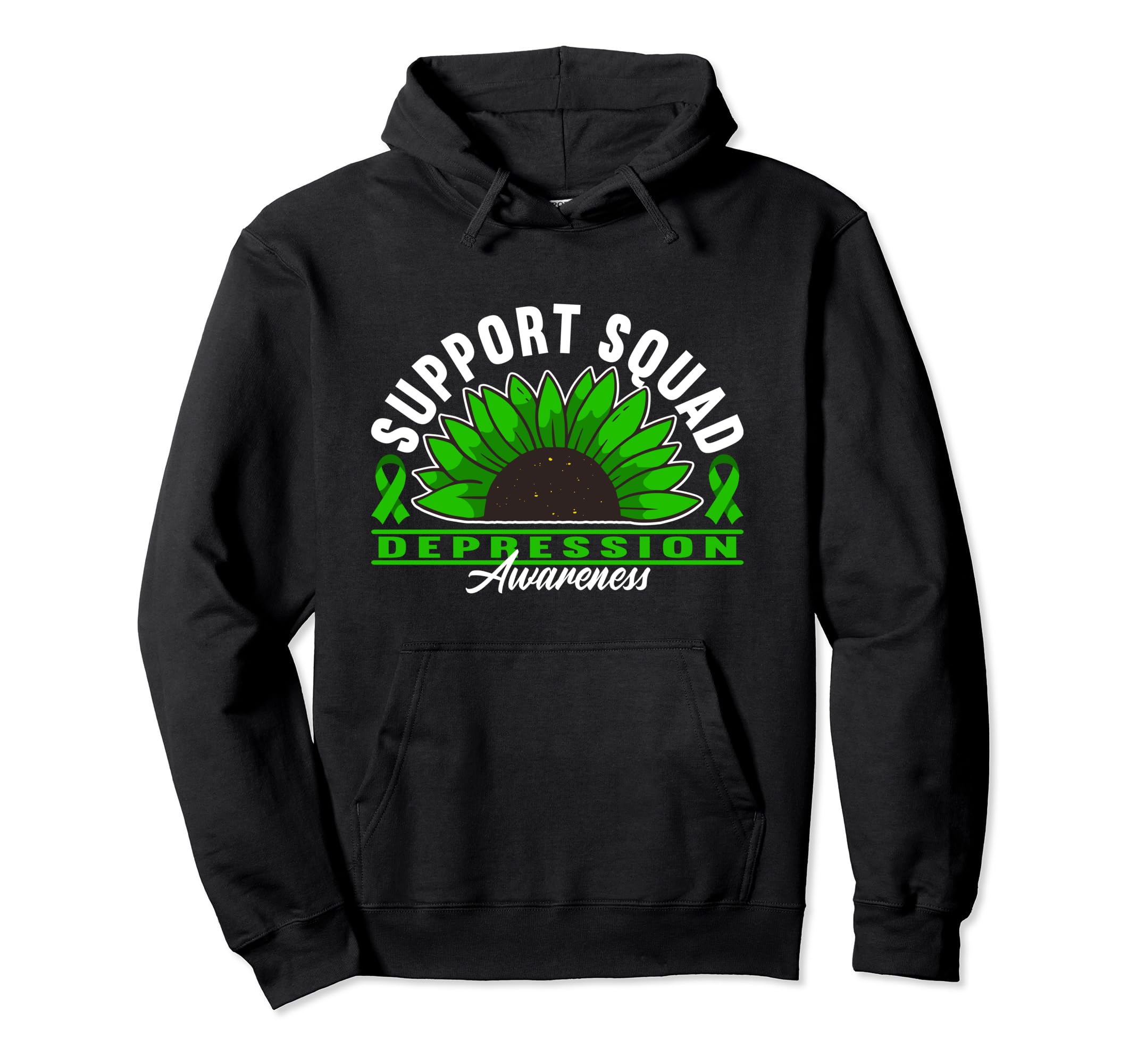 Support Awareness Squad I Mental Hoodie - Minimalist Print for Adults - T-Shirt, Sweatshirt, Hoodie