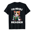 Reading Book Cat Library Reading T-Shirt - Fun Novelty Design for Adults - T-Shirt, Sweatshirt, Hoodie