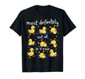 Most Definitely Not All Row Funny T-Shirt - Aesthetic Graphic Men Women - T-Shirt, Sweatshirt, Hoodie