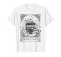 Book Lover Bibliophile Floral Gothic Reading T-Shirt - Graphic Print Unisex - T-Shirt, Sweatshirt, Hoodie