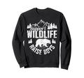 Support Wildlife Raise Mom Dad Sweatshirt - Custom Art Print for Adults - T-Shirt, Sweatshirt, Hoodie