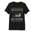 Overstimulated But Festive Rats Tri T-Shirt - Streetwear Style for Adults - T-Shirt, Sweatshirt, Hoodie