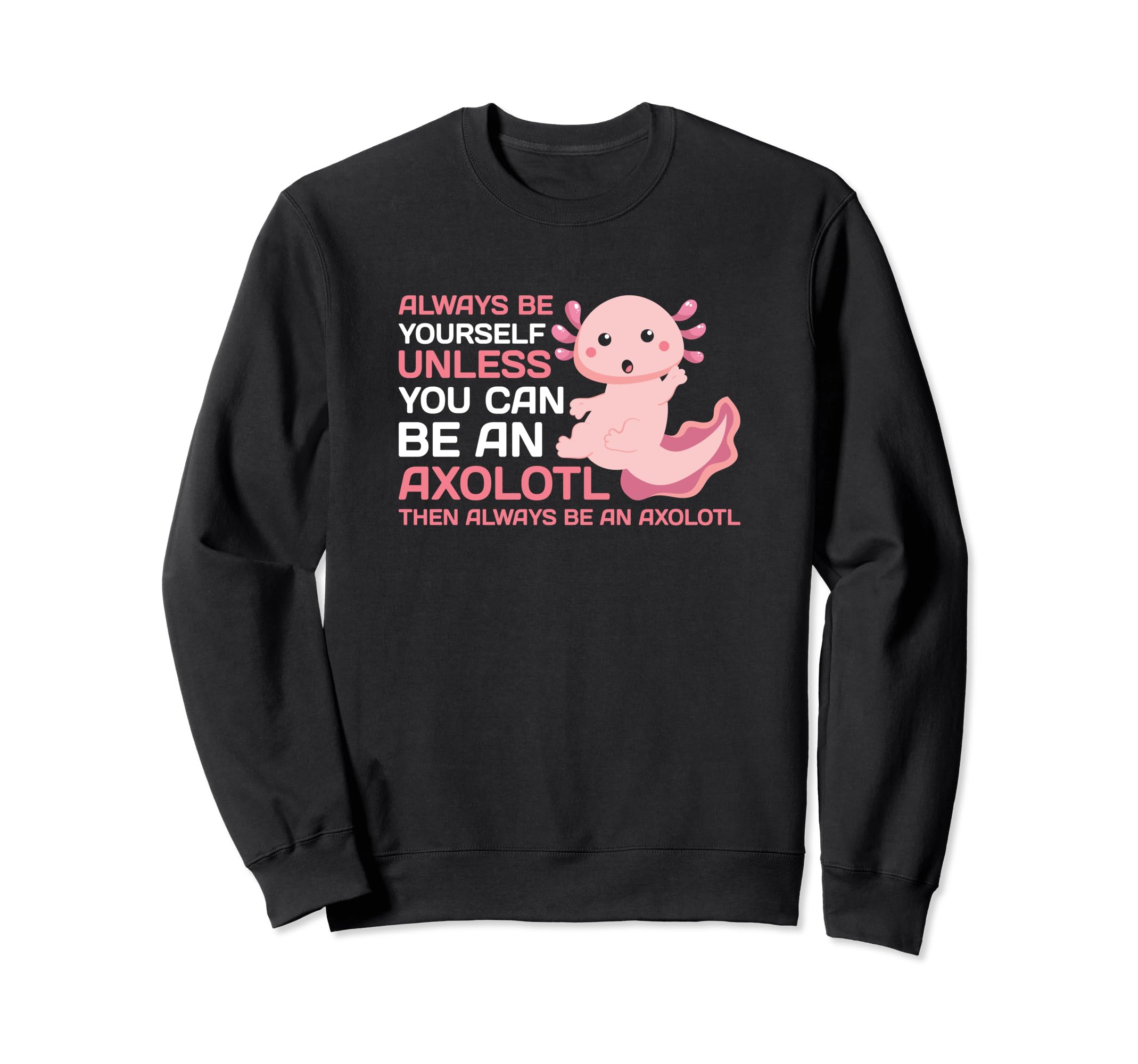 Axolotl Bookshelf Readsolotl Sweatshirt - Novelty Apparel for Adults - T-Shirt, Sweatshirt, Hoodie