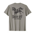 Back Off Im Kicker Funny Ironic T-Shirt - Casual Everyday Wear Unisex - T-Shirt, Sweatshirt, Hoodie