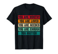 You Matter Kindness Be Kind Groovy T-Shirt - Custom Art Print Unisex - T-Shirt, Sweatshirt, Hoodie