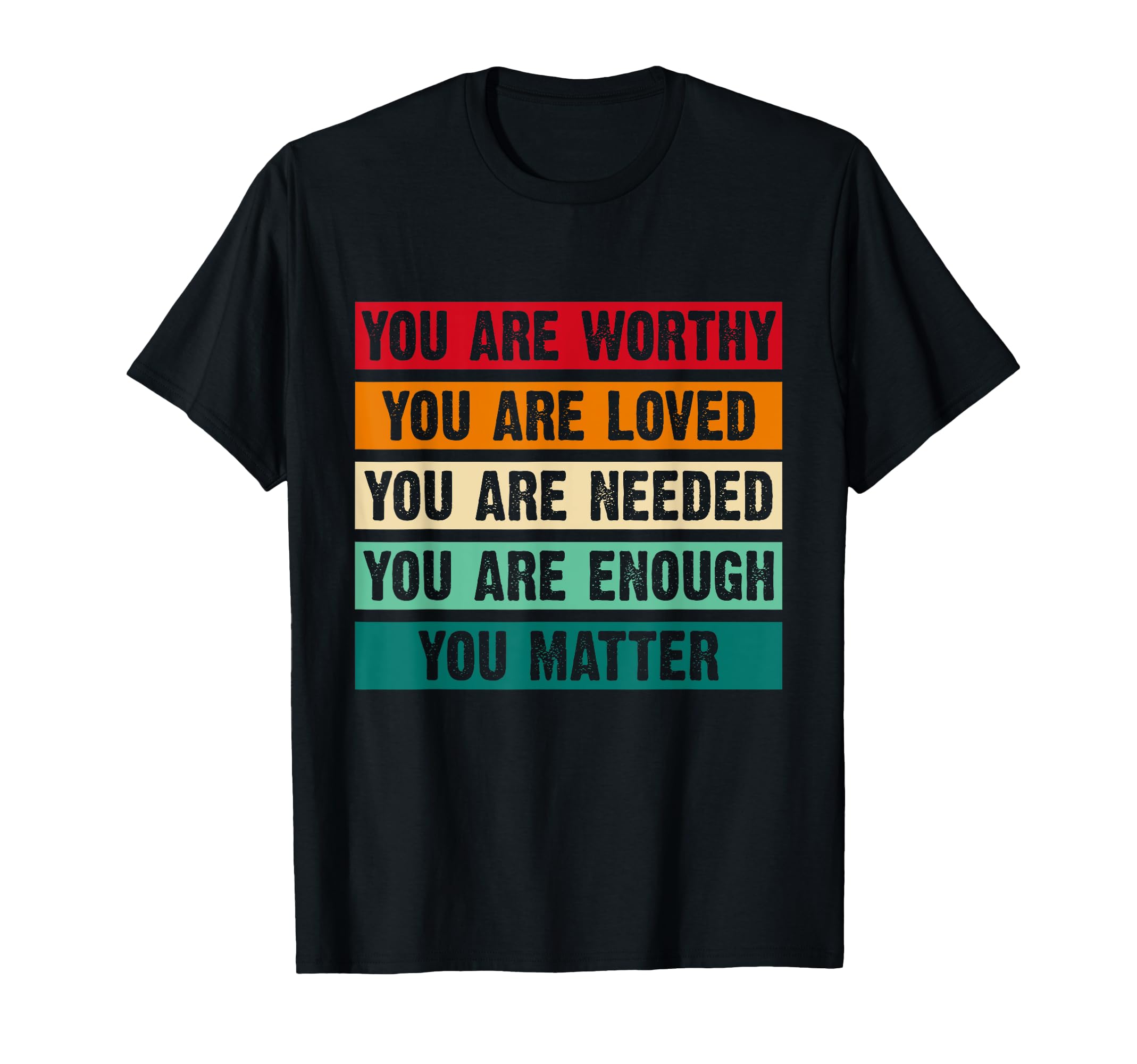 You Matter Kindness Be Kind Groovy T-Shirt - Custom Art Print Unisex - T-Shirt, Sweatshirt, Hoodie
