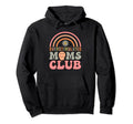 Overstimulated Moms Club Moms Club Hoodie - Minimalist Print Men Women - T-Shirt, Sweatshirt, Hoodie