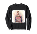 Librarian Stack Books Library Reading Sweatshirt - Graphic Print Unisex - T-Shirt, Sweatshirt, Hoodie
