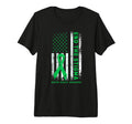 End Stigma Mental Health Awareness Usa Flag T-Shirt - Graphic Print Unisex - T-Shirt, Sweatshirt, Hoodie