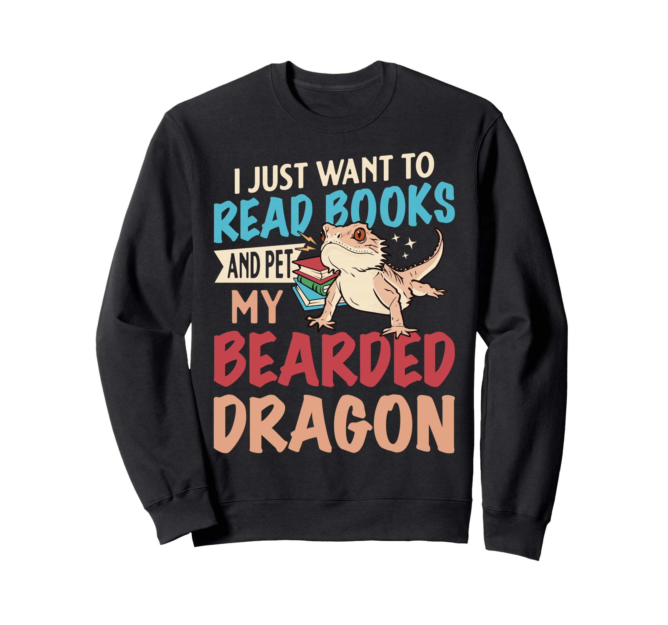 I Just Want To Read Books And Pet Sweatshirt - Minimalist Print Men Women - T-Shirt, Sweatshirt, Hoodie