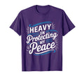 Heavy Protecting My Peace Mental T-Shirt - Casual Everyday Wear for Adults - T-Shirt, Sweatshirt, Hoodie