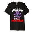 Im Not Bookworm Im More Like Book T-Shirt - Custom Art Print Men Women - T-Shirt, Sweatshirt, Hoodie