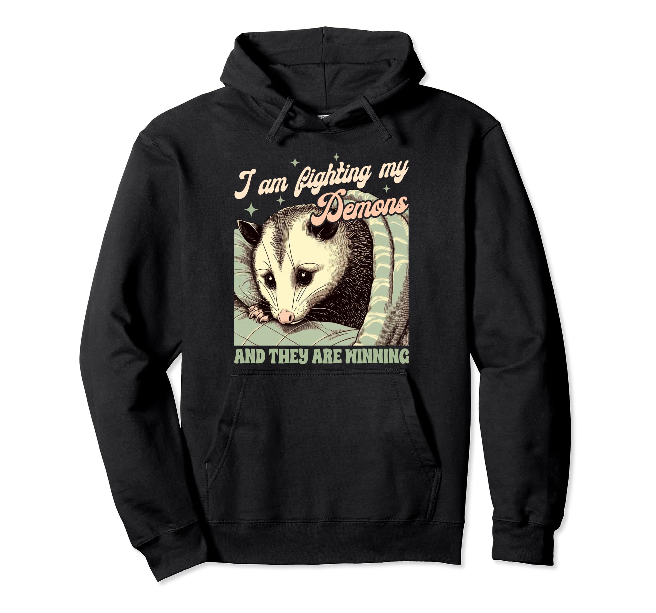 Anxiety Mental Health Im Fighting My Hoodie - Novelty Apparel Men Women - T-Shirt, Sweatshirt, Hoodie