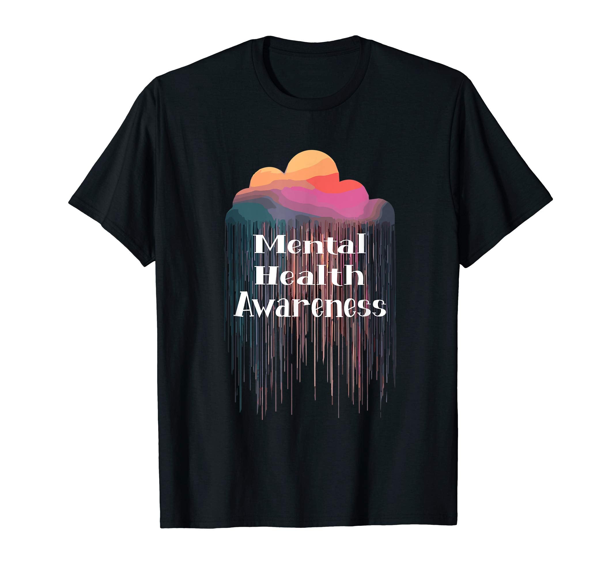 Mental Health Matters End Stigma Mental T-Shirt - Novelty Apparel Unisex - T-Shirt, Sweatshirt, Hoodie