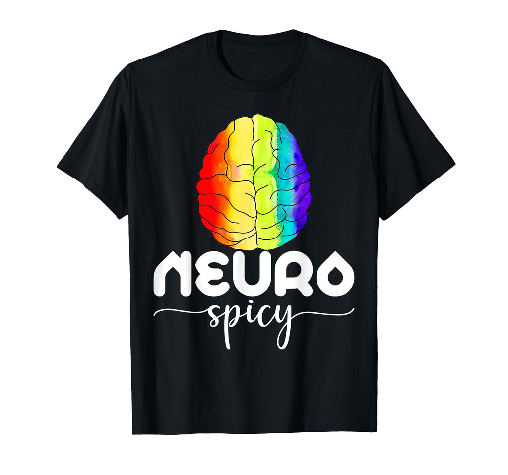 Neuro Spicy Neurodiversity Awareness T-Shirt - Minimalist Print Men Women - T-Shirt, Sweatshirt, Hoodie