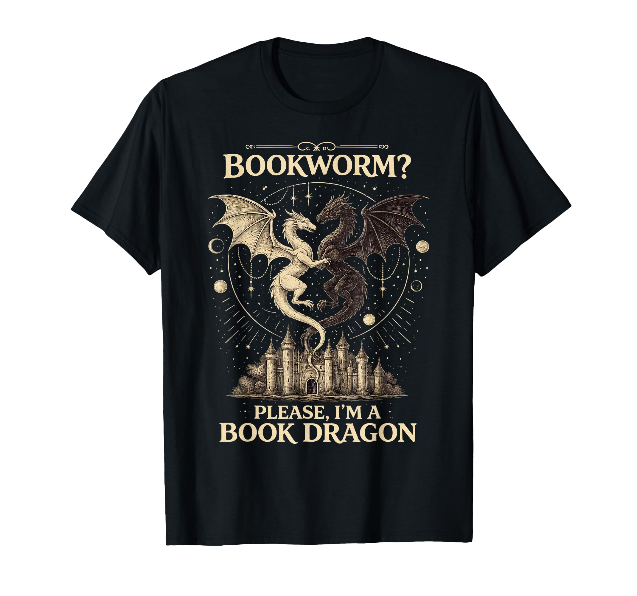 Bookworm Please Im Book Dragon Literature T-Shirt - Unique Graphic Unisex - T-Shirt, Sweatshirt, Hoodie