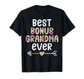 Best Bonus Grandma Ever Step Grandma T-Shirt - Custom Art Print for Adults - T-Shirt, Sweatshirt, Hoodie