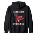 Antisocial Butterfly Gift T-Shirt - Fun Novelty Design Unisex - T-Shirt, Sweatshirt, Hoodie