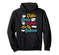 Aba Therapist Therapy Coffee Dogs Hoodie - Aesthetic Graphic Men Women - T-Shirt, Sweatshirt, Hoodie
