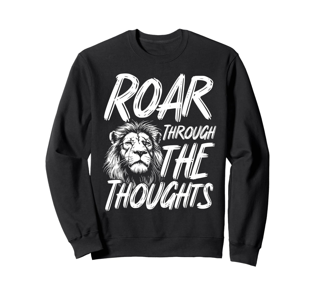 Bold Lion Overthinkers And Mental Sweatshirt - Custom Art Print Men Women - T-Shirt, Sweatshirt, Hoodie