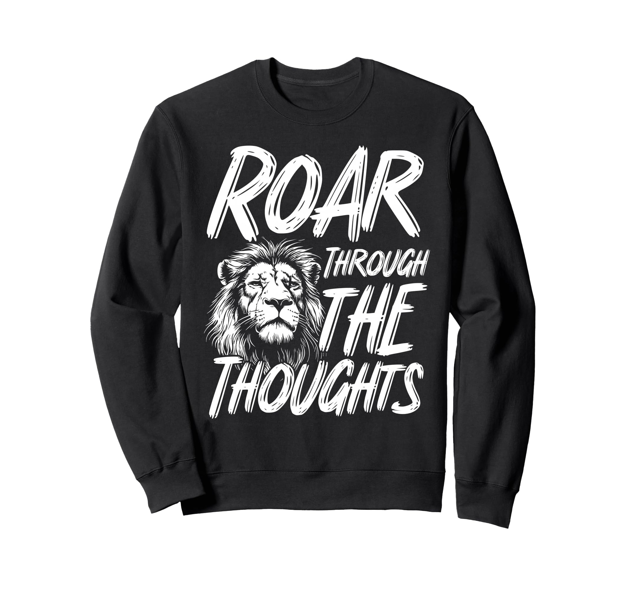 Bold Lion Overthinkers And Mental Sweatshirt - Custom Art Print Men Women - T-Shirt, Sweatshirt, Hoodie