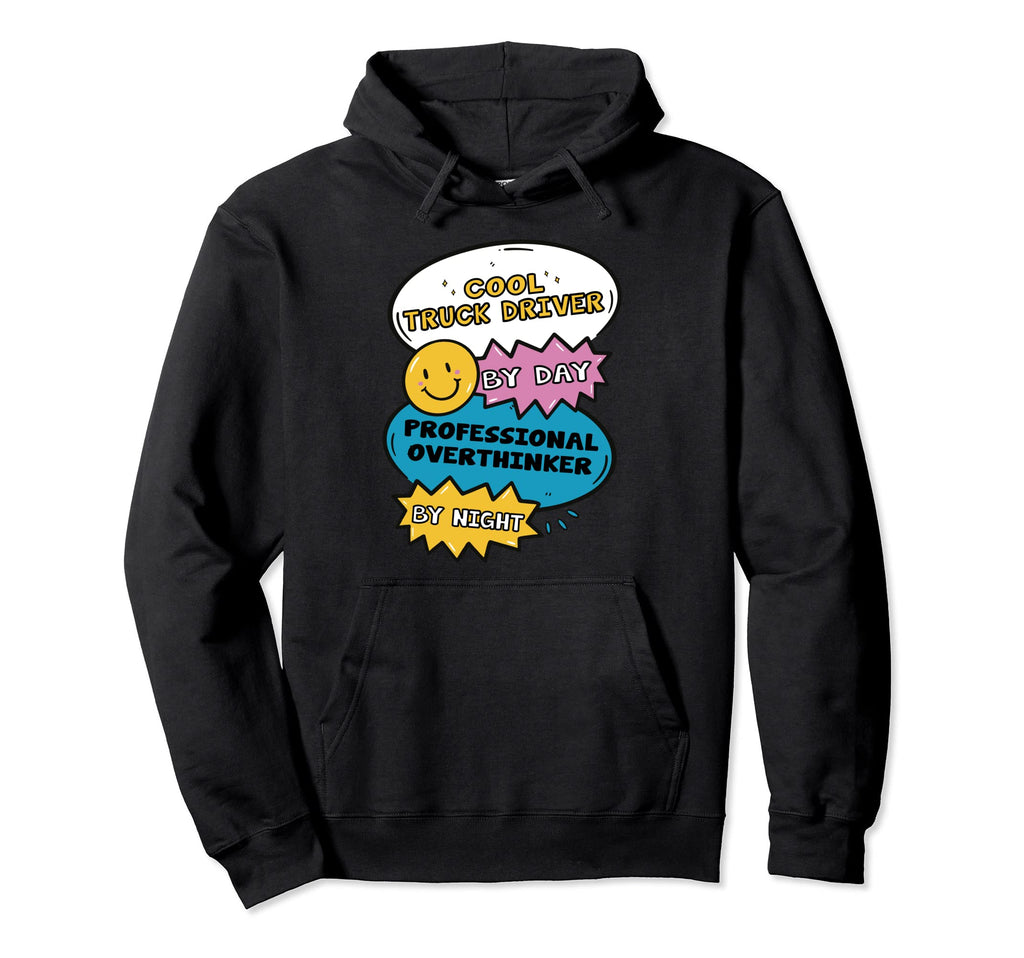 Truck Driver Day Professional Hoodie - Minimalist Print Men Women - T-Shirt, Sweatshirt, Hoodie
