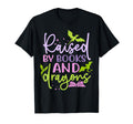 Raised Books And Dragons Fantasy T-Shirt - Fun Novelty Design Men Women - T-Shirt, Sweatshirt, Hoodie