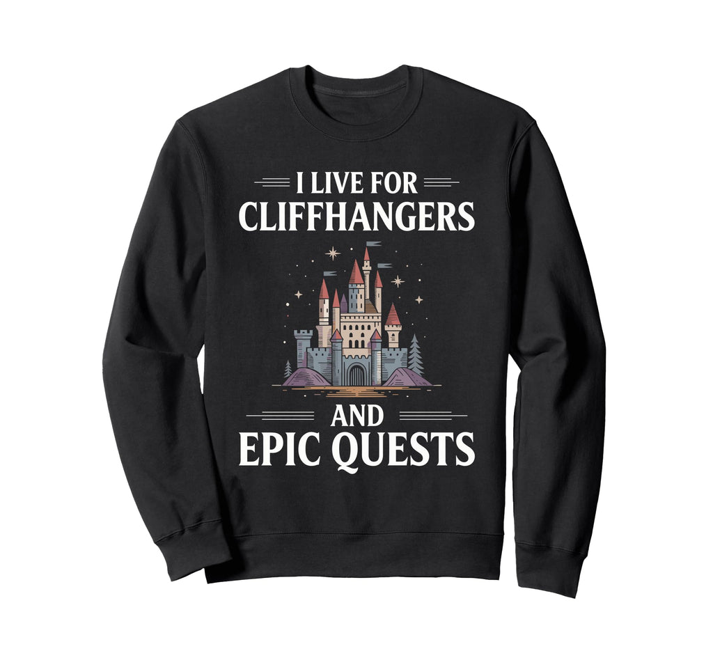 Fantasy Book Books Reader Sweatshirt - Custom Art Print for Adults - T-Shirt, Sweatshirt, Hoodie