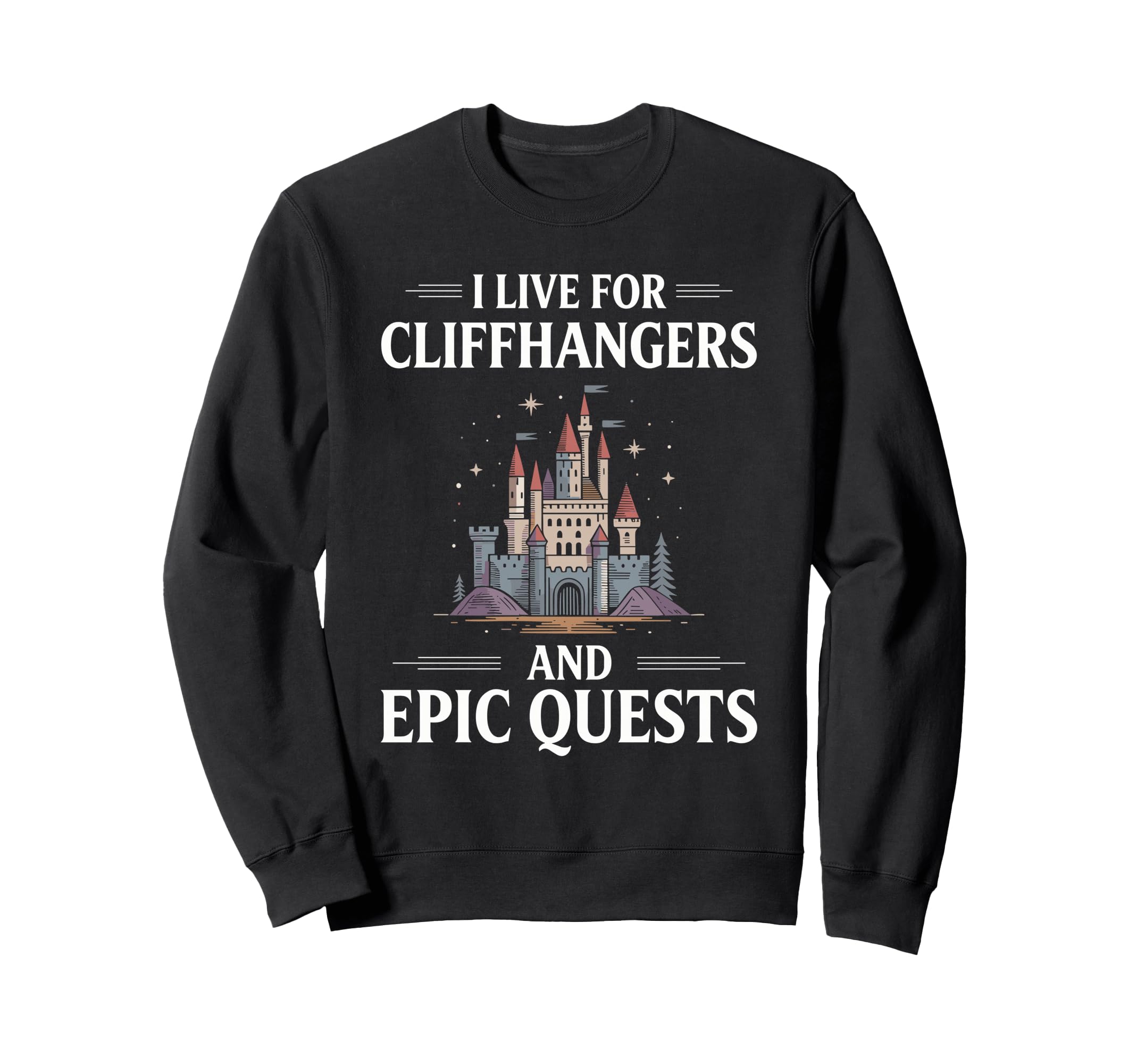 Fantasy Book Books Reader Sweatshirt - Custom Art Print for Adults - T-Shirt, Sweatshirt, Hoodie