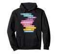 Positive Affirmations Growth Mindset Hoodie - Minimalist Print Men Women - T-Shirt, Sweatshirt, Hoodie