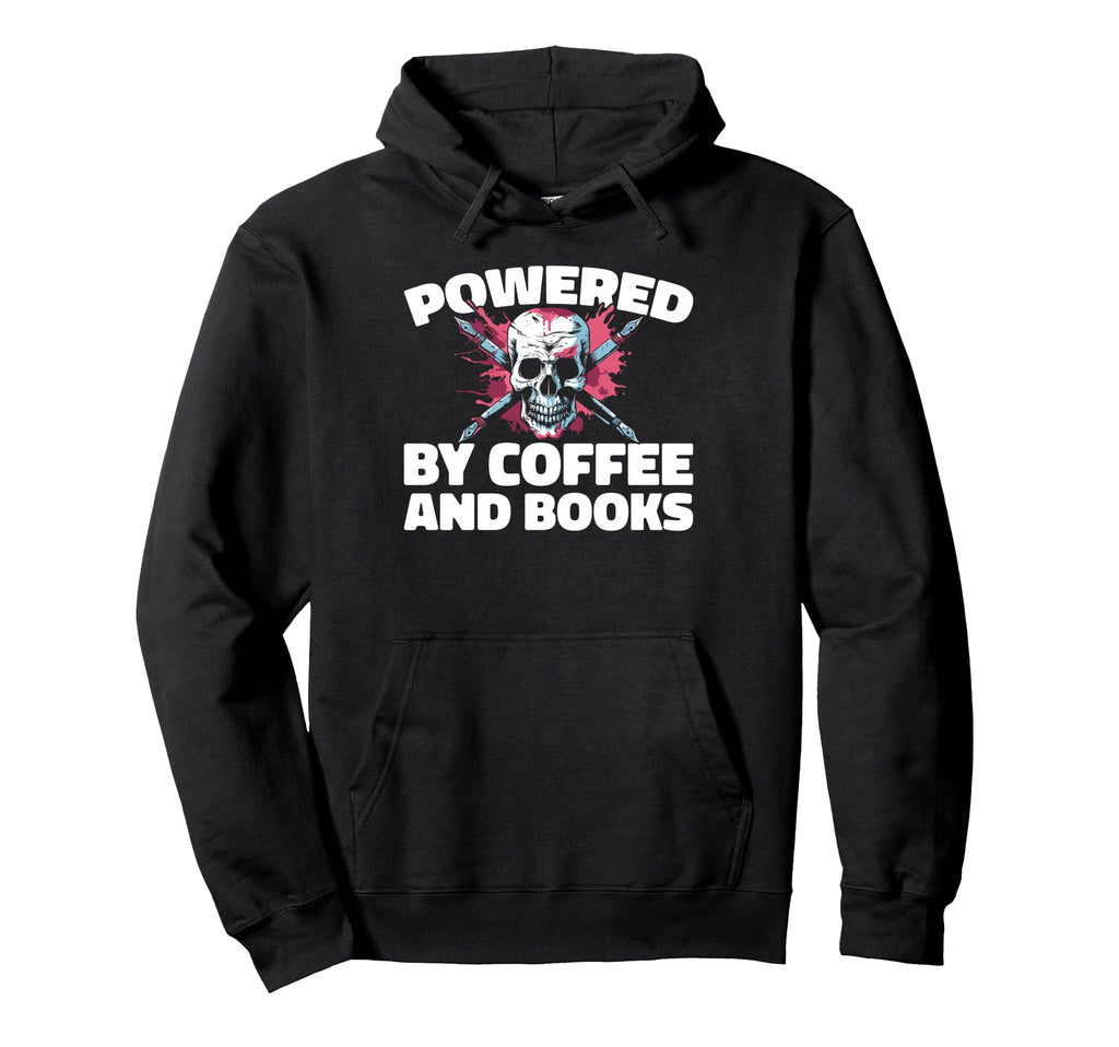 Writer Author Book Poetry Novelist Coffee Hoodie - Graphic Print Unisex - T-Shirt, Sweatshirt, Hoodie