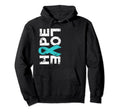 Ptsd Mental Health Awareness Hope Love Teal Hoodie - Unique Graphic Unisex - T-Shirt, Sweatshirt, Hoodie
