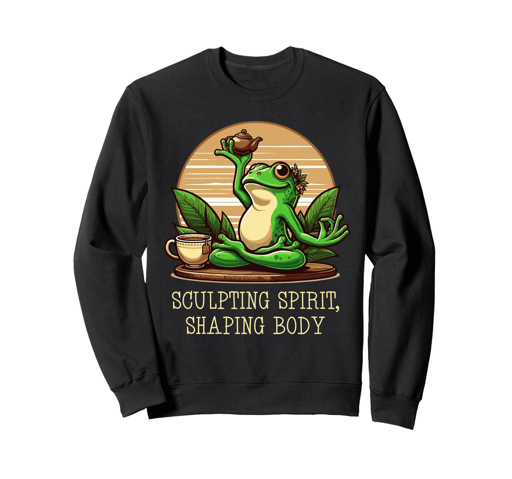 Sculpting Spirit Shaping Body Sweatshirt - Unique Graphic Men Women - T-Shirt, Sweatshirt, Hoodie