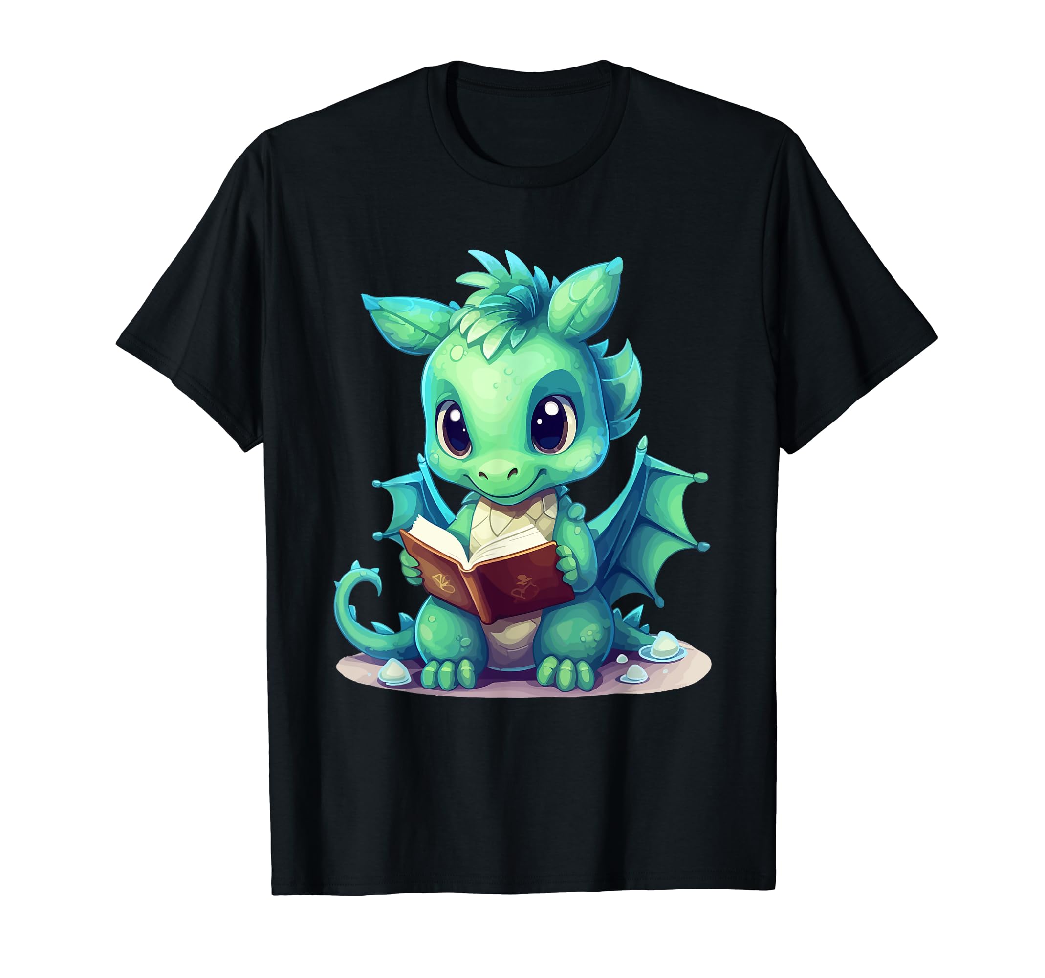 Funny Bookworm And Dragons T-Shirt - Trendy Graphic for Adults - T-Shirt, Sweatshirt, Hoodie