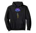 Namaste Lotus Flower Meditation Yoga Hoodie - Minimalist Print for Adults - T-Shirt, Sweatshirt, Hoodie
