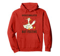 Funny Goose Overstimulated But Hoodie - Casual Everyday Wear Men Women - T-Shirt, Sweatshirt, Hoodie