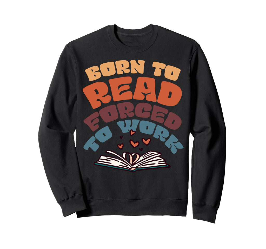 Bookworm Bibliophile Reader Sweatshirt - Minimalist Print Men Women - T-Shirt, Sweatshirt, Hoodie