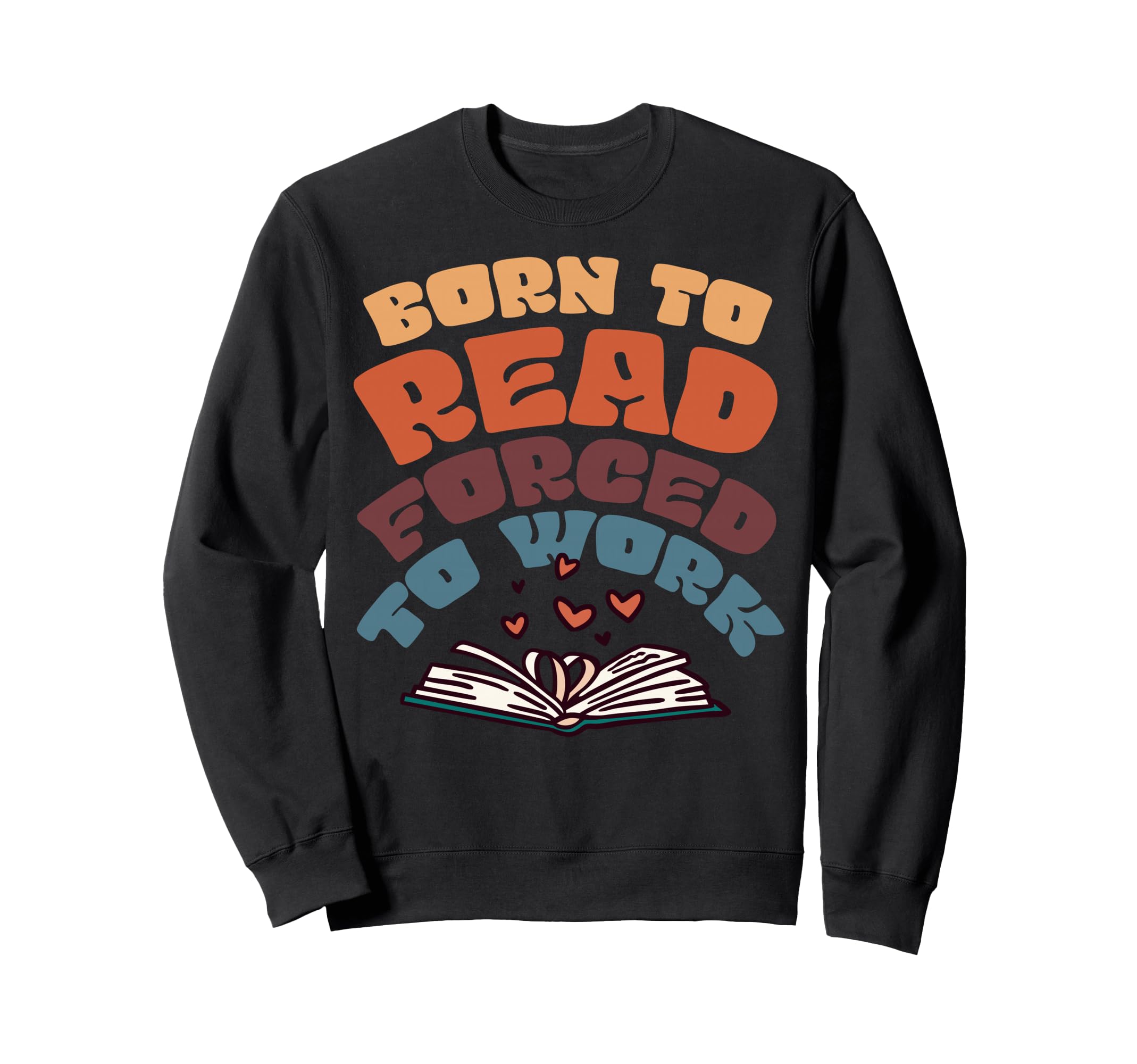 Bookworm Bibliophile Reader Sweatshirt - Minimalist Print Men Women - T-Shirt, Sweatshirt, Hoodie