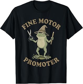 Fine Motor Promoter Occupational Therapist SPED Teacher Frog T-Shirt Unisex T-shirt, Sweatshirt, Hoodie, Long Sleeve Tee - T-Shirt, Sweatshirt, Hoodie