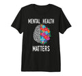 Mental Health Matters End Stigma Mental T-Shirt - Graphic Print for Adults - T-Shirt, Sweatshirt, Hoodie