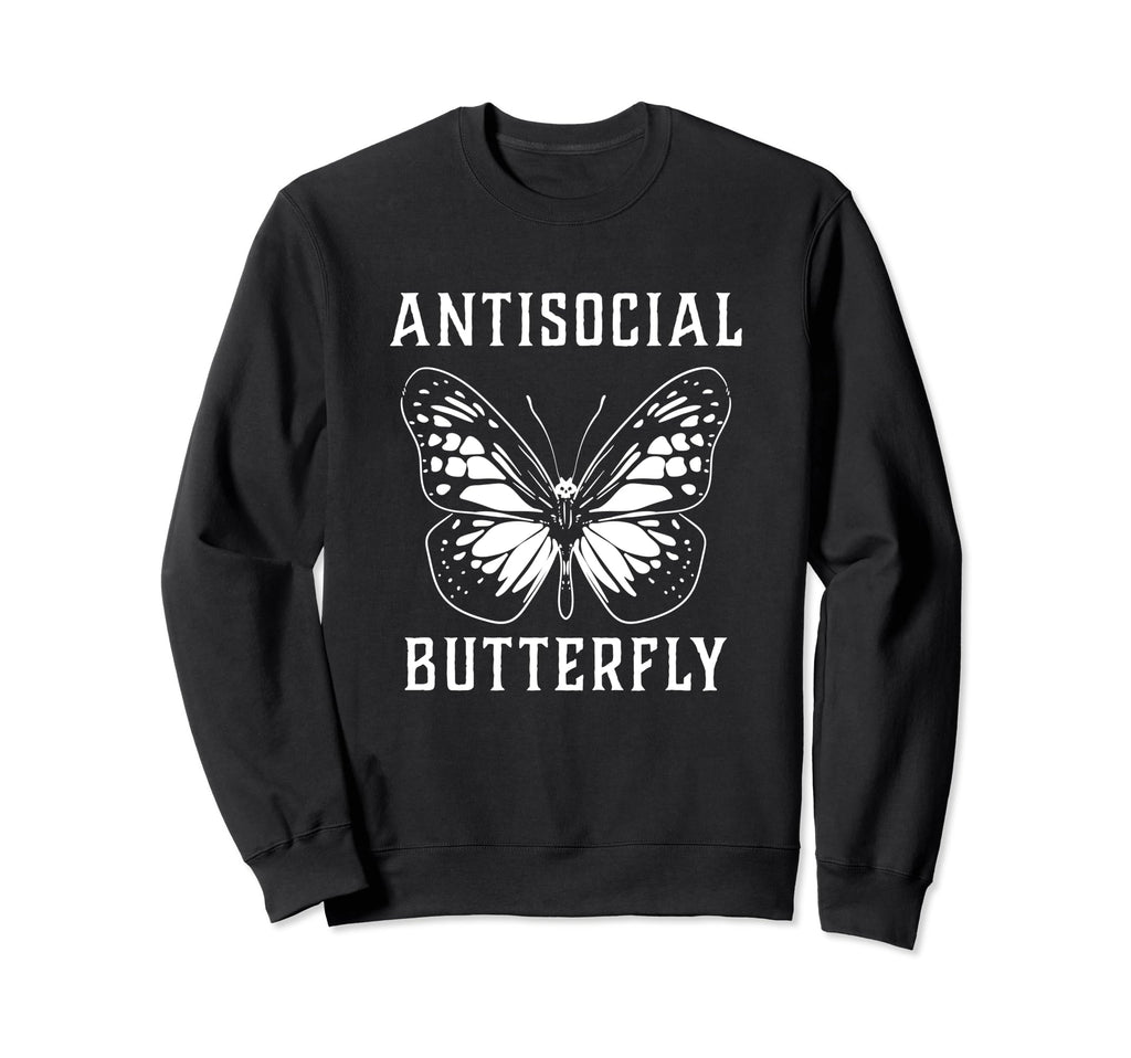 Introverted Introvert Antisocial Sweatshirt - Aesthetic Graphic for Adults - T-Shirt, Sweatshirt, Hoodie