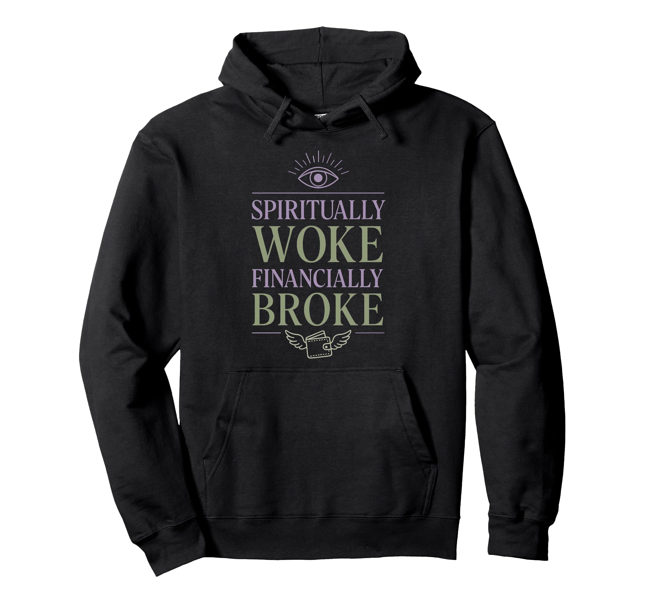 Crystal Healing Anti Capitalism Hoodie - Aesthetic Graphic for Adults - T-Shirt, Sweatshirt, Hoodie