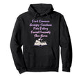 Bibliophile Romance Book Genre Hoodie - Custom Art Print Men Women - T-Shirt, Sweatshirt, Hoodie