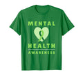 Green Mental Health Fight Mood T-Shirt - Streetwear Style for Adults - T-Shirt, Sweatshirt, Hoodie