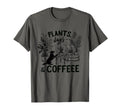 Plants Dogs Coffee Plant Lover Dog Mom T-Shirt - Trendy Graphic for Adults - T-Shirt, Sweatshirt, Hoodie