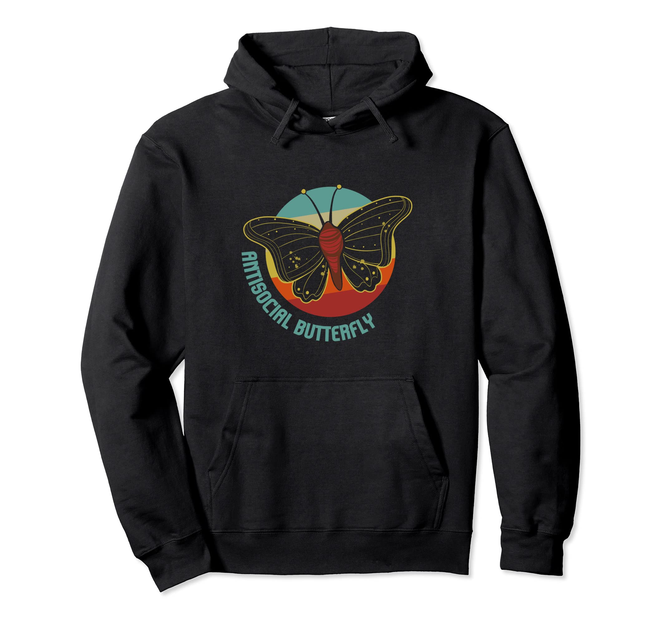 Socially Awkward I Anti Social I Hoodie - Fun Novelty Design for Adults - T-Shirt, Sweatshirt, Hoodie