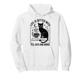 Life Is Better Tea Cats And Books Funny Hoodie - Unique Graphic Unisex - T-Shirt, Sweatshirt, Hoodie