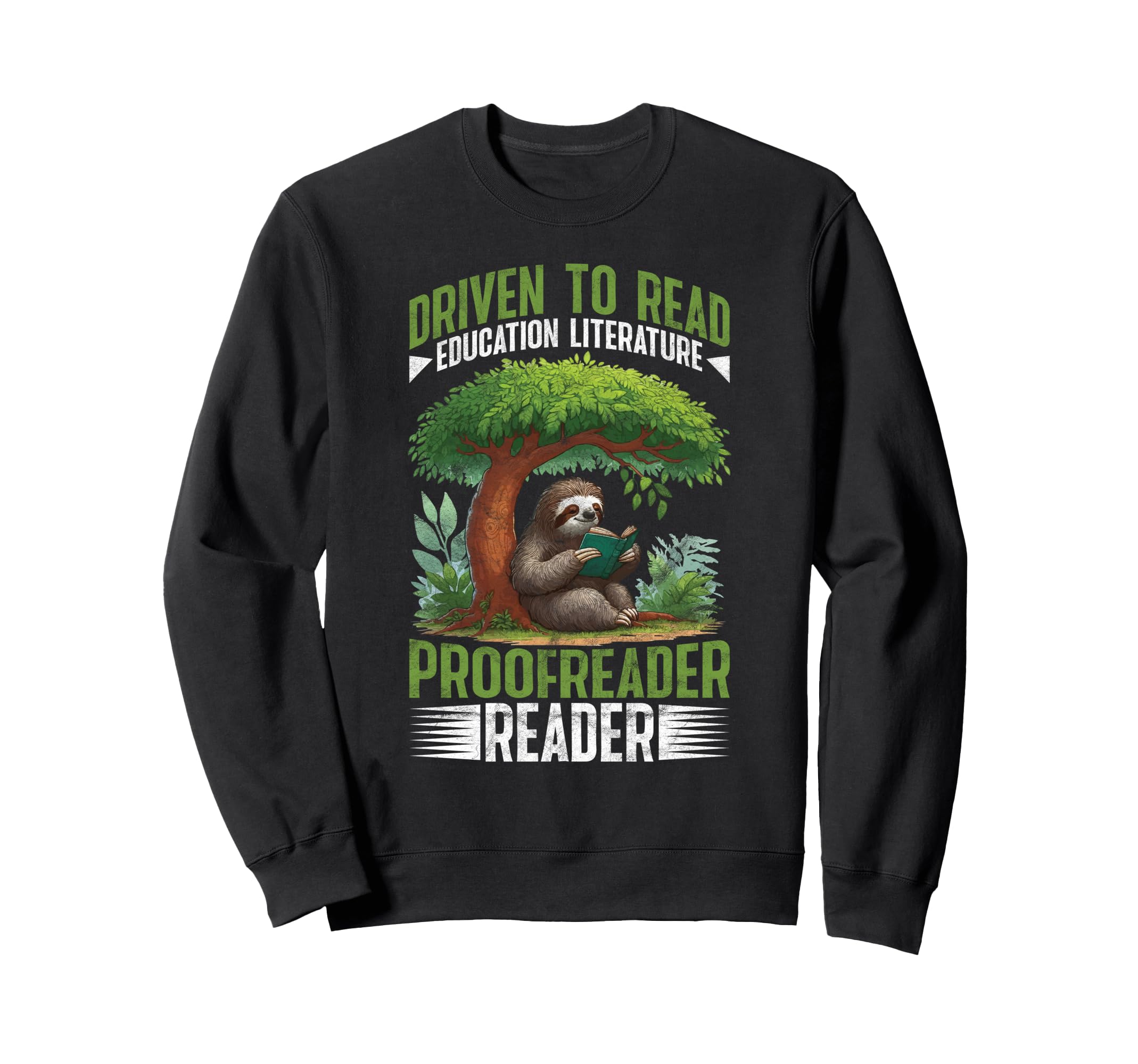 Driven To Read Education Literature Sweatshirt - Aesthetic Graphic Unisex - T-Shirt, Sweatshirt, Hoodie